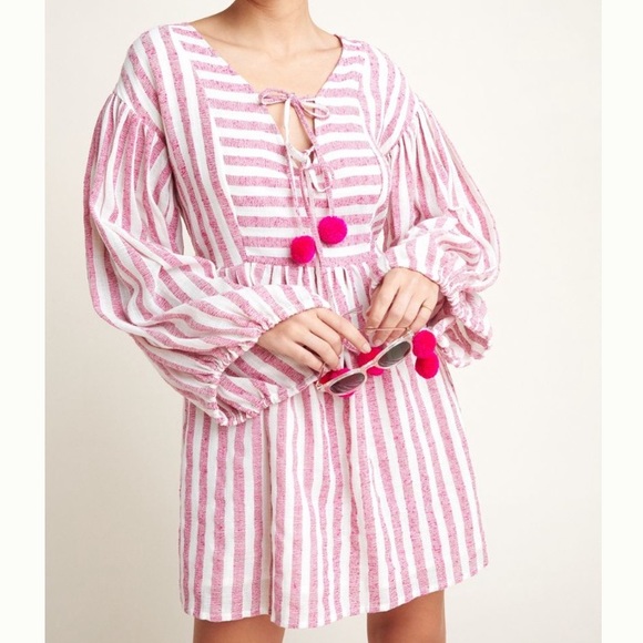 NWT Sundress Monroe Caftan Dress Anthropologie S XS